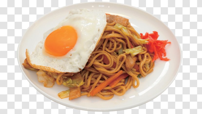 Yakisoba Chow Mein Chinese Noodles Yaki Udon Fried - Thai Food - Ingredient Transparent PNG