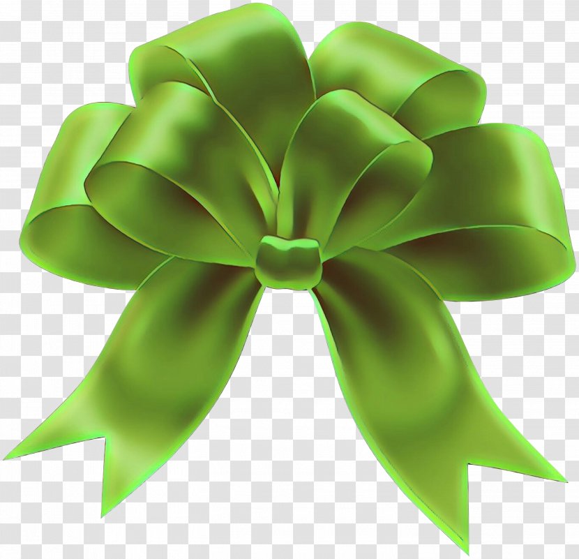 Green Background Ribbon - Page Layout - Petal Symbol Transparent PNG