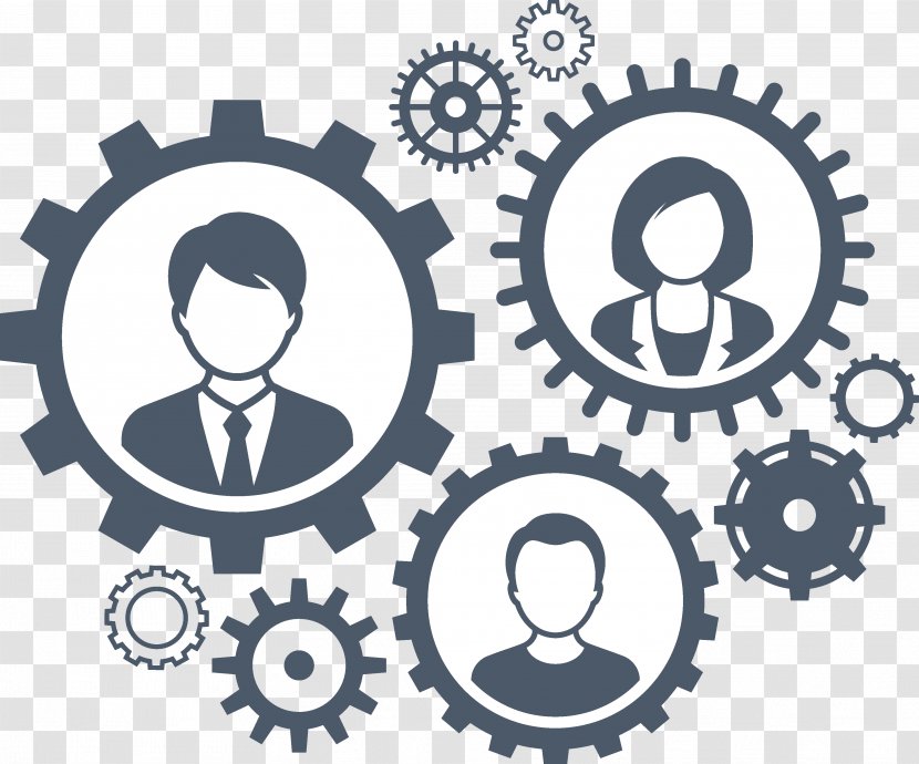 Employee Engagement Human Resource Management Organization - Clutch Part - Teamwork Vector Transparent PNG