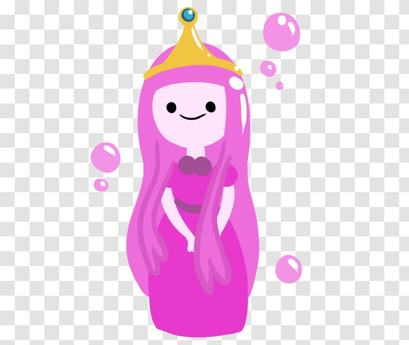 Pink M Character Clip Art - Princess Bubblegum Transparent PNG