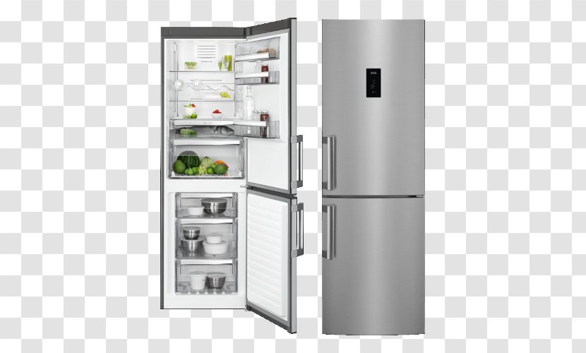 Refrigerator AEG Freezers Auto-defrost Electrolux - Home Automation Kits Transparent PNG