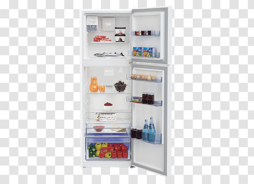 Beko Refrigerator Freezers Home Appliance Auto-defrost - Fridge Top Transparent PNG