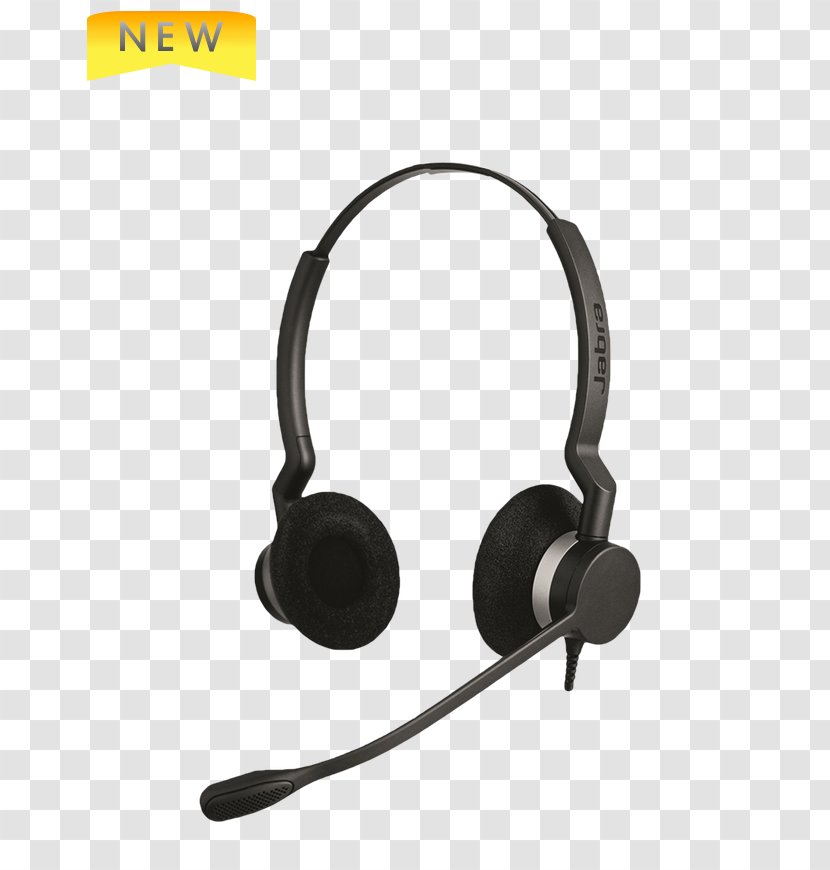 Jabra BIZ 2300 Headset Noise-cancelling Headphones Monaural Transparent PNG