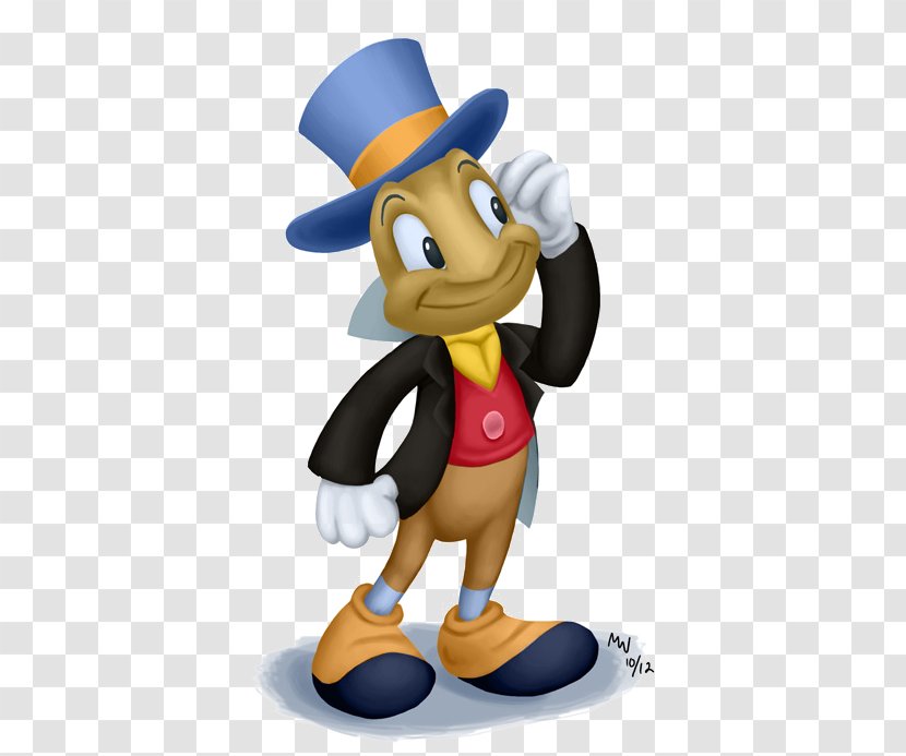 Jiminy Cricket The Adventures Of Pinocchio Walt Disney World Image Transparent PNG