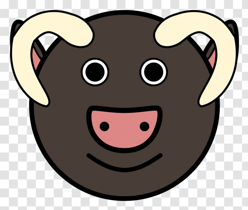 Ox Cattle Clip Art - Facial Expression - Cartoon Meadow Transparent PNG