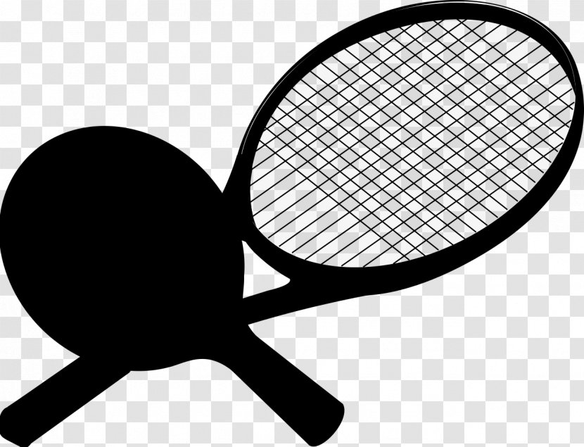 Racket Clip Art Tennis Rakieta Tenisowa - Badminton Transparent PNG