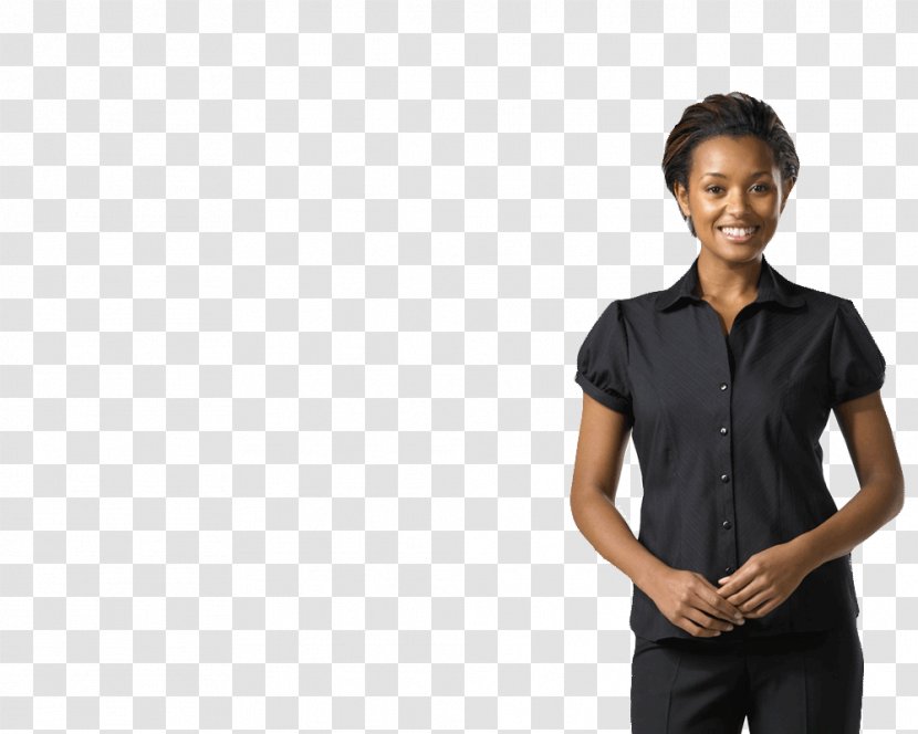 T-shirt Dress Shirt Job Recruitment Sleeve - Standing Transparent PNG