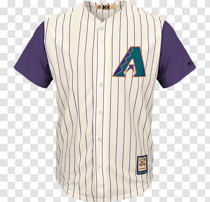 Arizona Diamondbacks MLB Jersey Throwback Uniform Majestic Athletic - Third - New Arrival Flyer Transparent PNG