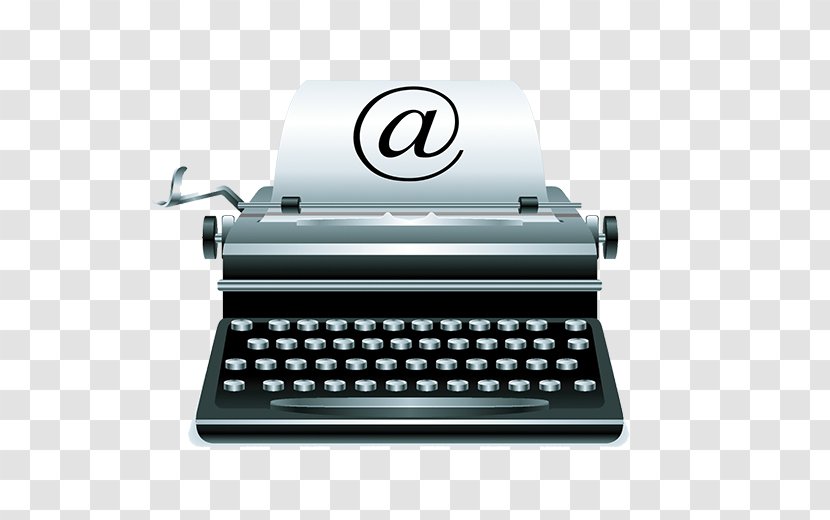 Photography Clip Art - Office Equipment - Typewriter Transparent PNG