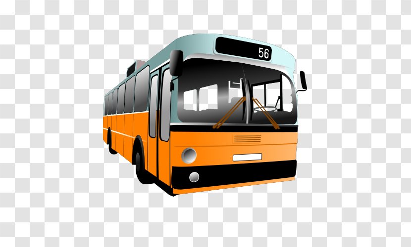 Bus Royalty-free Coach Clip Art - Transit - Large Yellow Buses Transparent PNG