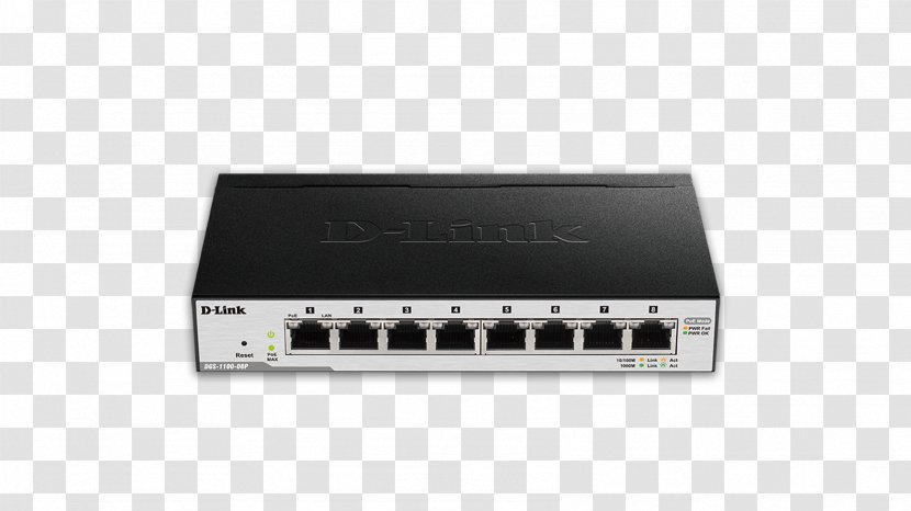 Wireless Router Network Switch Power Over Ethernet D-Link Port - Computer Networking Transparent PNG