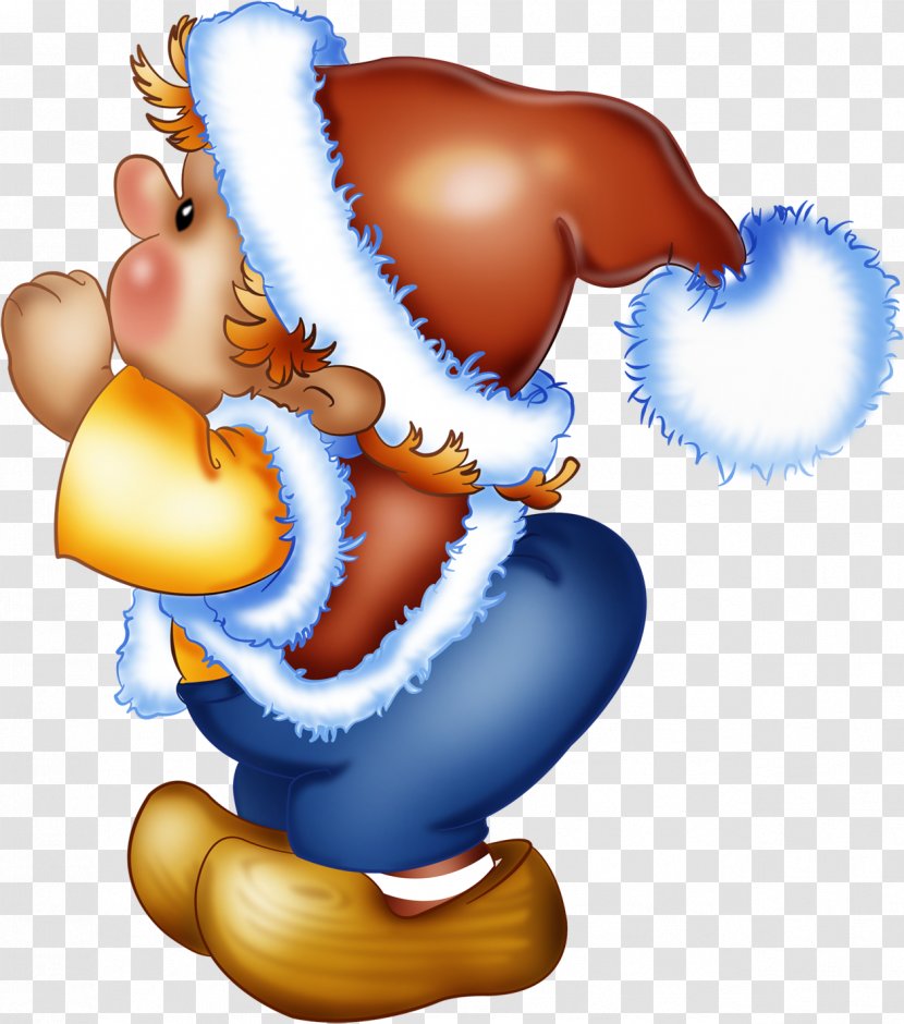 Ded Moroz Snegurochka New Year Grandfather Christmas - Ziuzia - Elf Transparent PNG