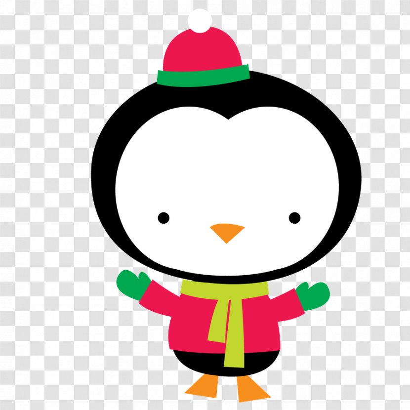 Clip Art Christmas Penguin Graphics Image - Madagaskar Banner Transparent PNG