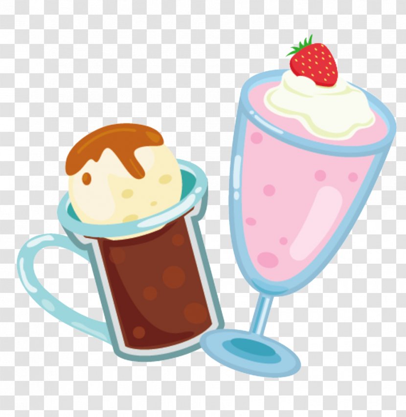 Ice Cream Cone Sundae Sorbet - Delicious Transparent PNG