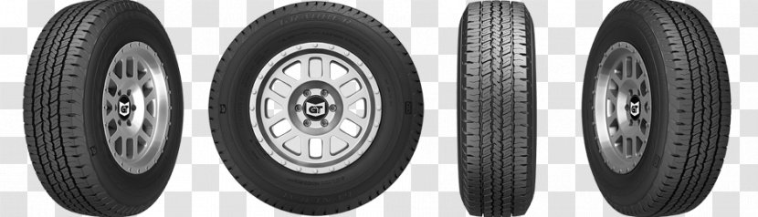 General Tire Tread Alloy Wheel - Code - Automotive System Transparent PNG