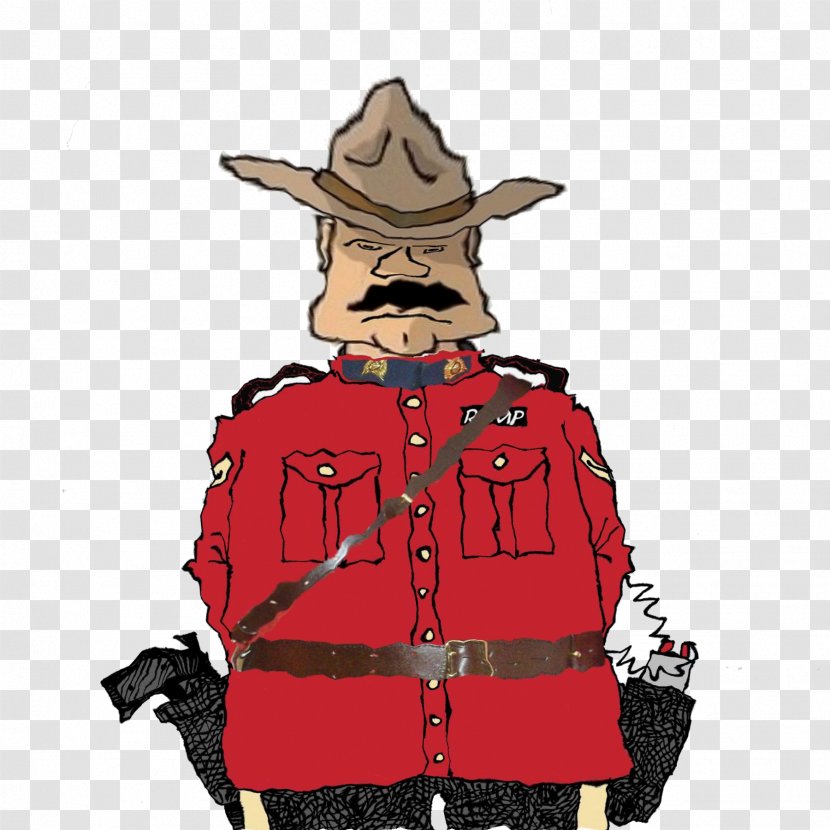 Royal Canadian Mounted Police Canada Cartoon Officer - Glog Transparent PNG