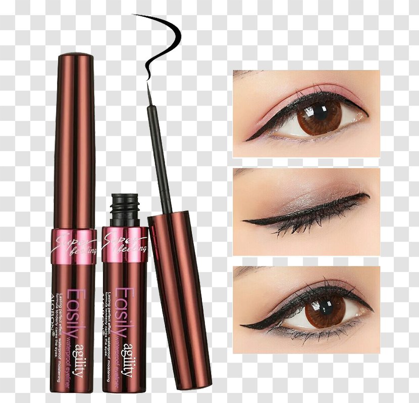 Eye Liner Taobao Make-up Maybelline Pen - Mascara - Urbis Waterproof Eyeliner Smooth Transparent PNG