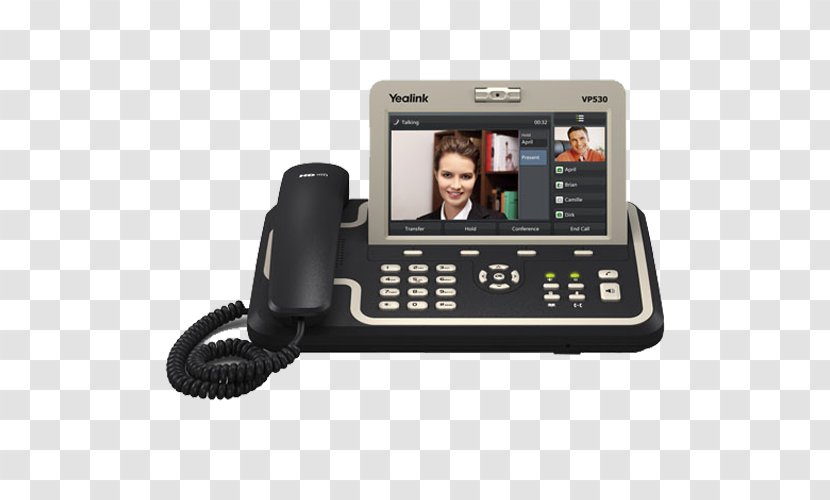 VoIP Phone Yealink VP-530 IP Video Business Telephone System Session Initiation Protocol - Feature - Voip Transparent PNG