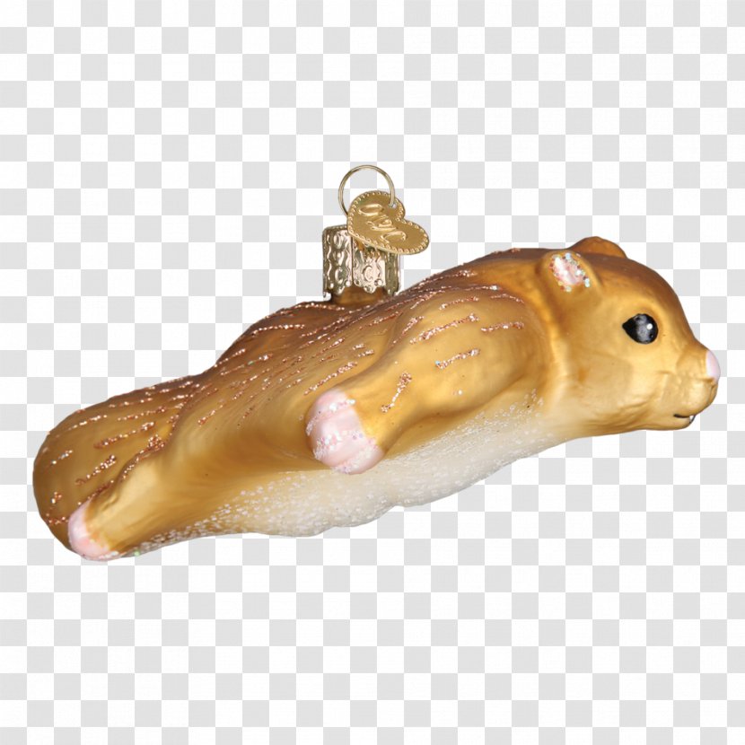 Flying Squirrel Christmas Ornament Pig - Glass - Hand-painted Bird Transparent PNG
