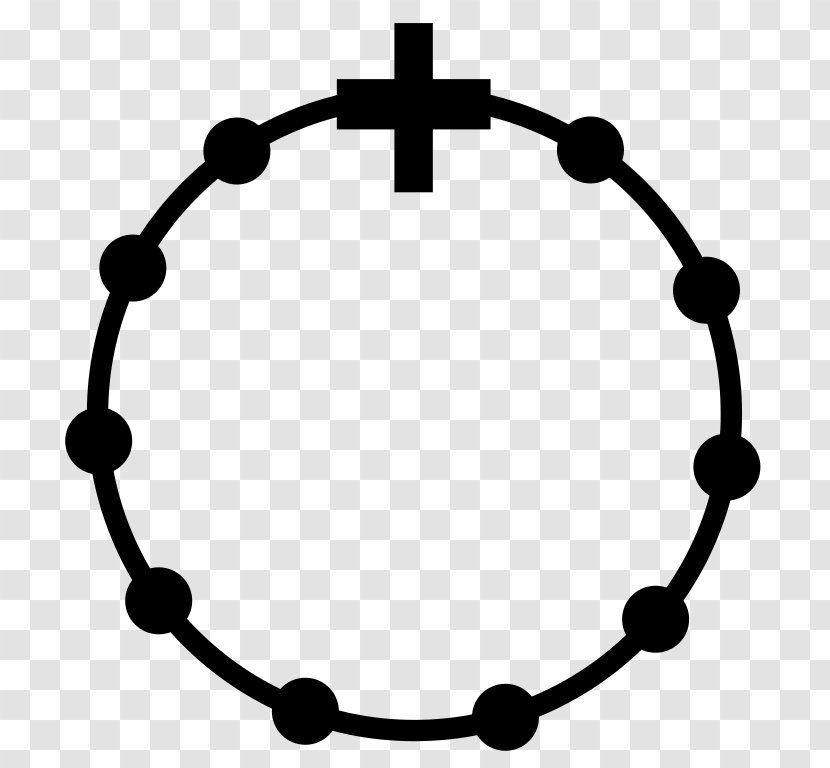 The Power Of Rosary Prayer Beads - Body Jewelry Transparent PNG