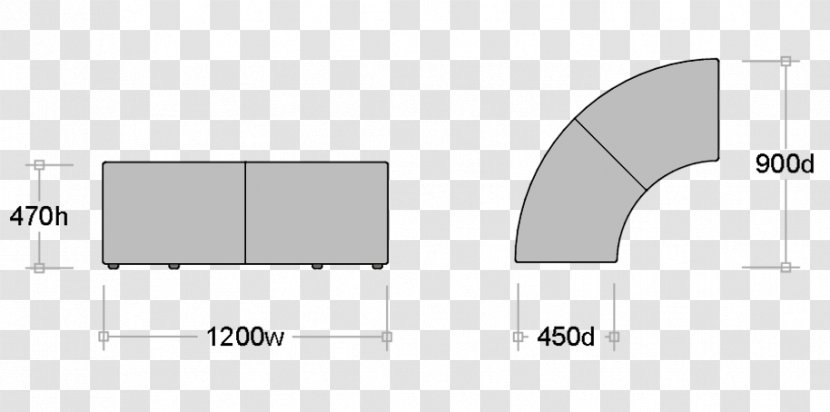 Brand Material Pattern - Cartoon - Curved Bench Transparent PNG