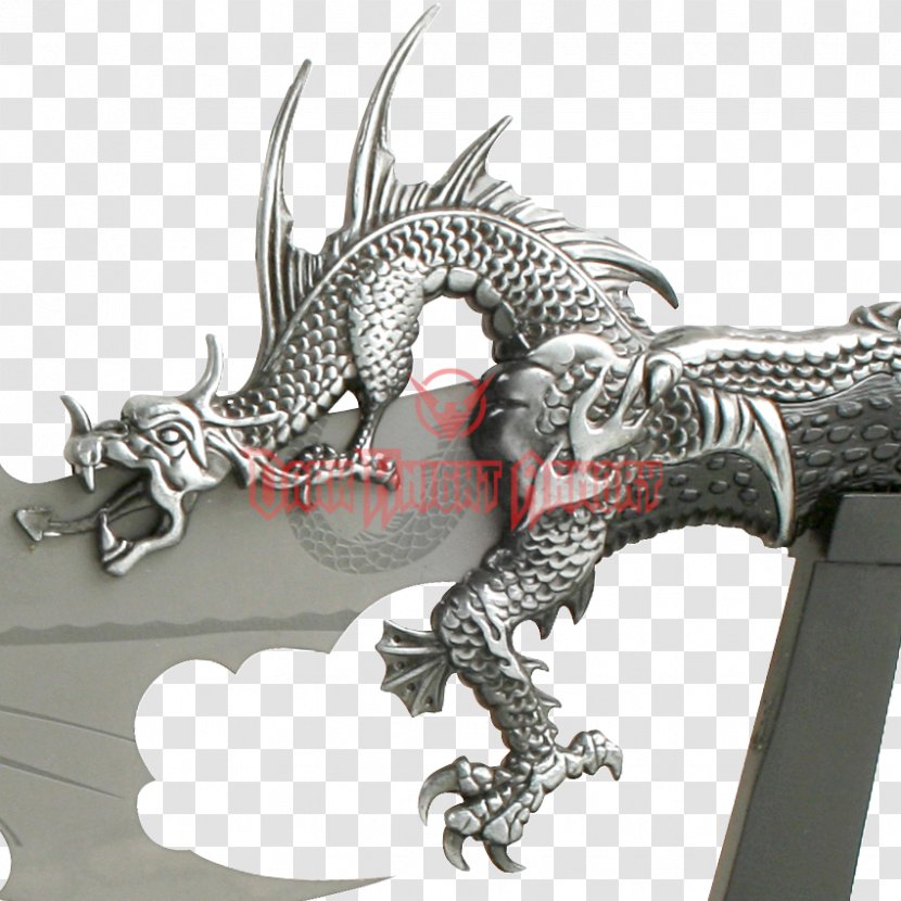 Knife Dragon Sword Dagger Fantasy - Short Transparent PNG