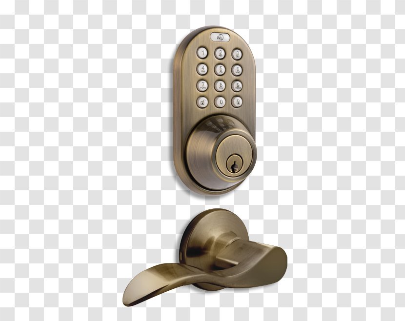 Dead Bolt Door Handle Keypad Remote Keyless System Lock Transparent PNG