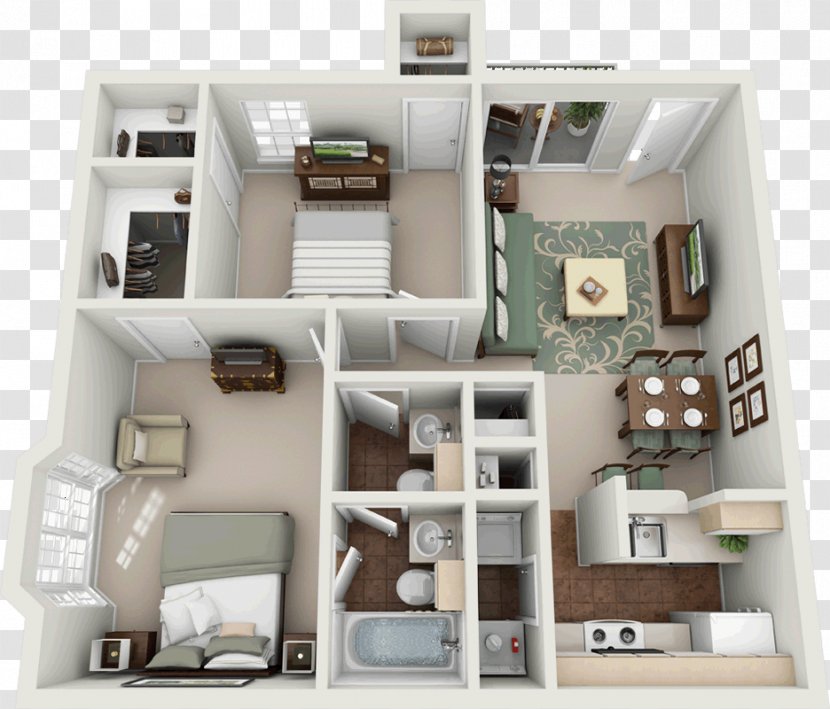 House Apartment Square Foot Farmington Hills Floor Plan - Bathroom Transparent PNG