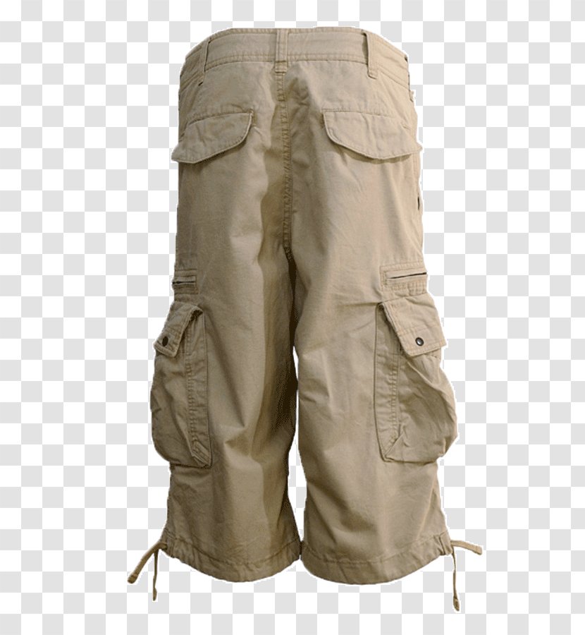 Cargo Pants Khaki Bermuda Shorts - Trousers - Beige Transparent PNG