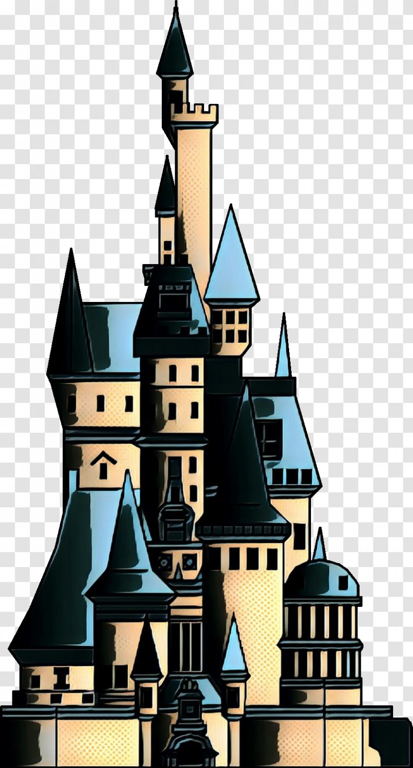 Castle Cartoon - Middle Ages - Estate House Transparent PNG