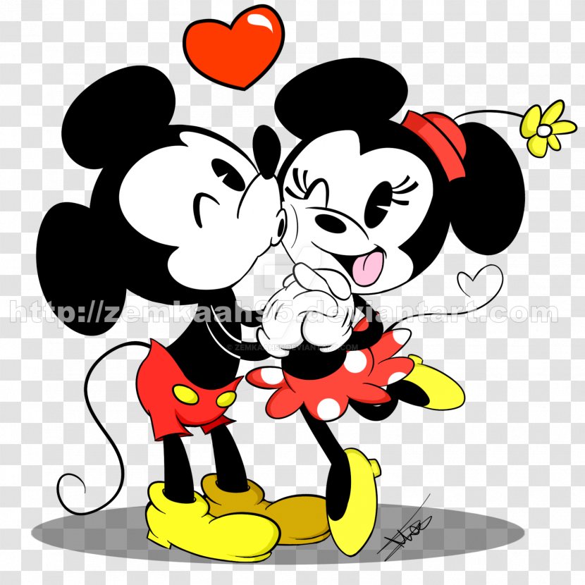 Minnie Mouse Mickey Drawing - Flower - Love Transparent PNG