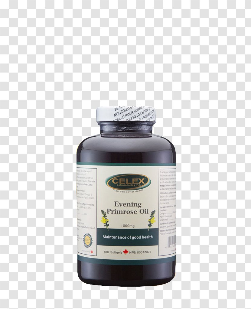 Common Evening-primrose Capsule Linseed Oil Health - Vitamin D - CELEX Evening Primrose Extract Capsules Transparent PNG