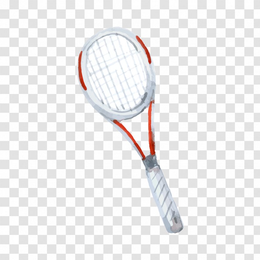 Racket Tennis - Grey Transparent PNG