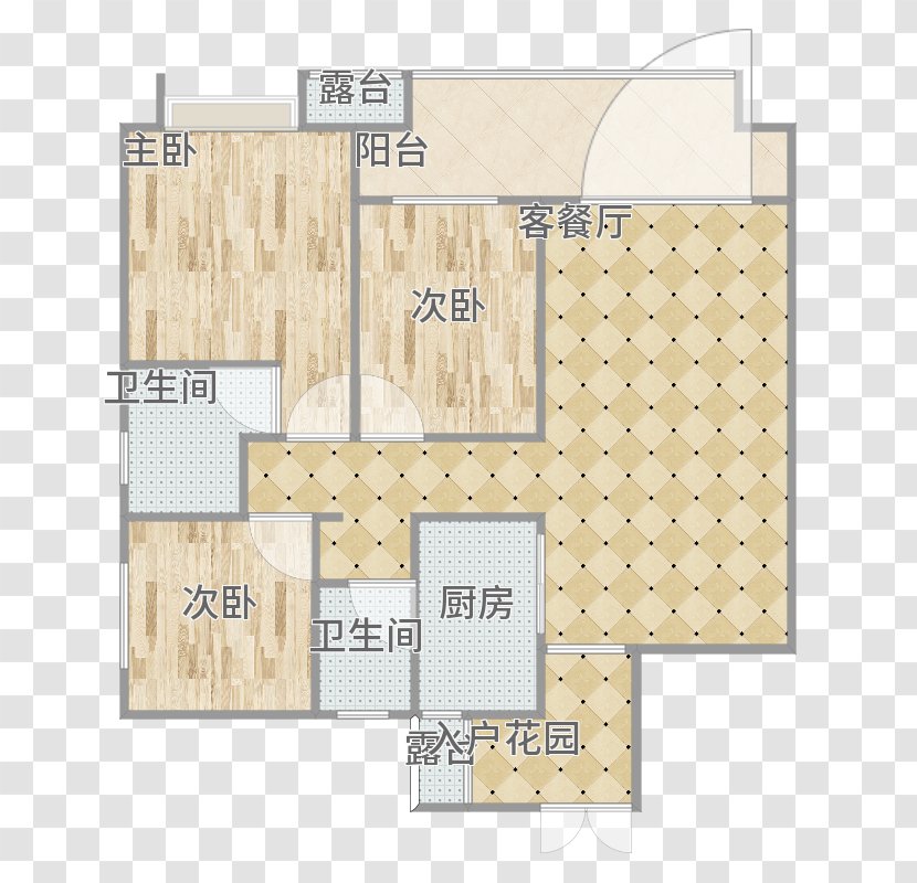 Floor Plan Product Design Square Angle - Real Estate Transparent PNG