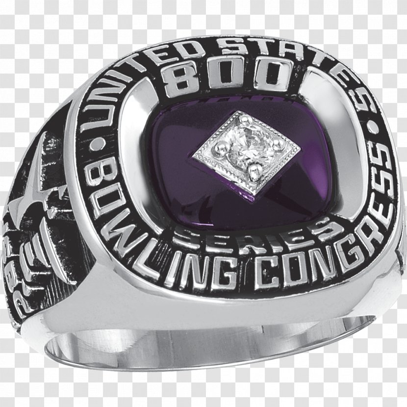 Amethyst Wedding Ring United States Bowling Congress - Jewellery Transparent PNG