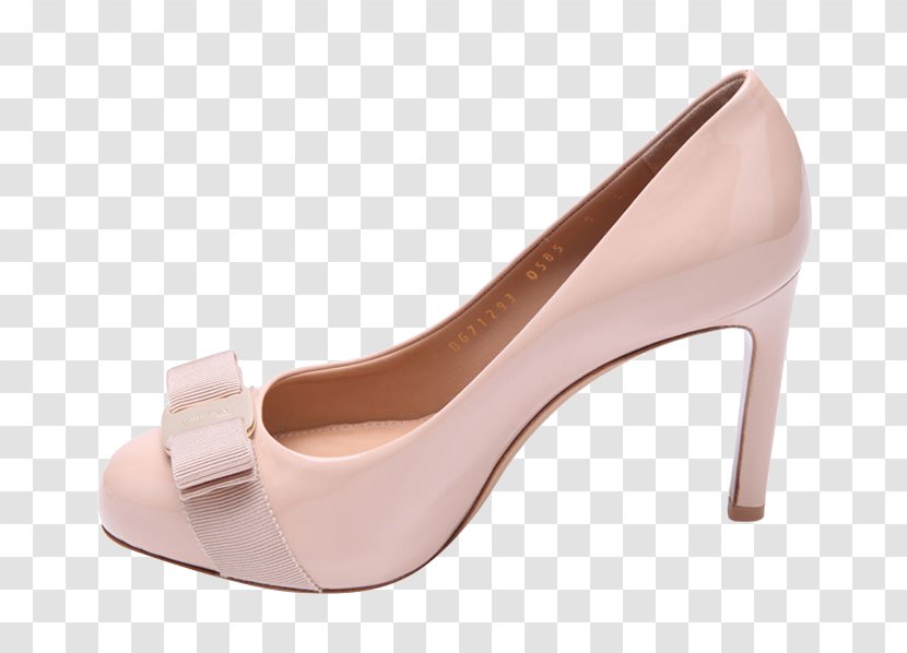 Heel Sandal Shoe Walking - Peach - Ferragamo Shoes Transparent PNG