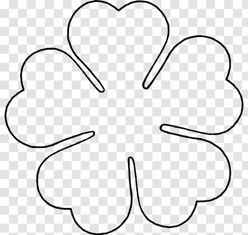 Flower Line Art - Heart - Symbol Coloring Book Transparent PNG