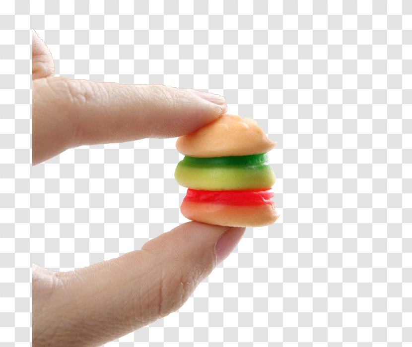 Chewing Gum Hamburger Gummi Candy Macaroon - Food - Hamburg Transparent PNG