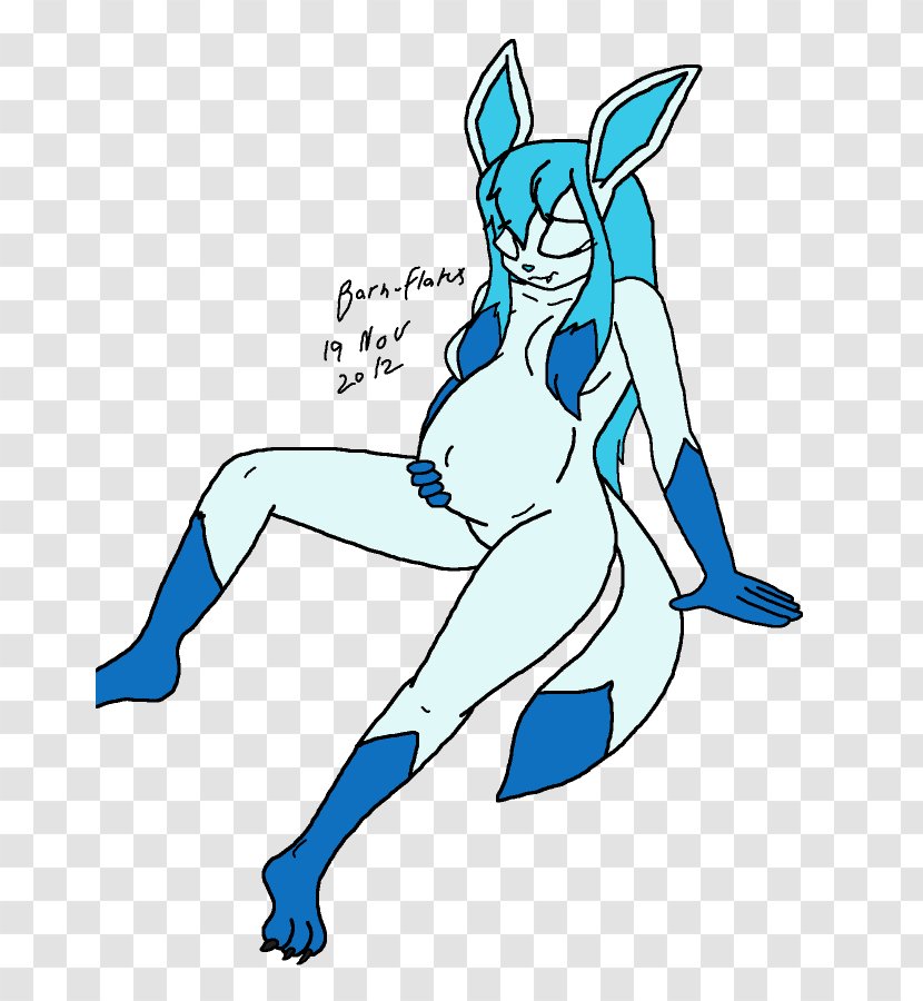 Pokémon X And Y Glaceon Diamond Pearl Pikachu - Art - Male Female Shadow Transparent PNG