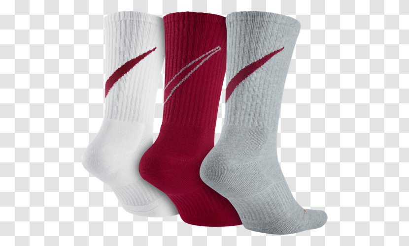 Crew Sock Nike Swoosh Dry Fit - Sporting Goods Transparent PNG