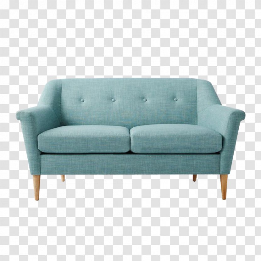 Scandinavia Couch Furniture Living Room Sofa Bed - Danish Design - Retro Transparent PNG