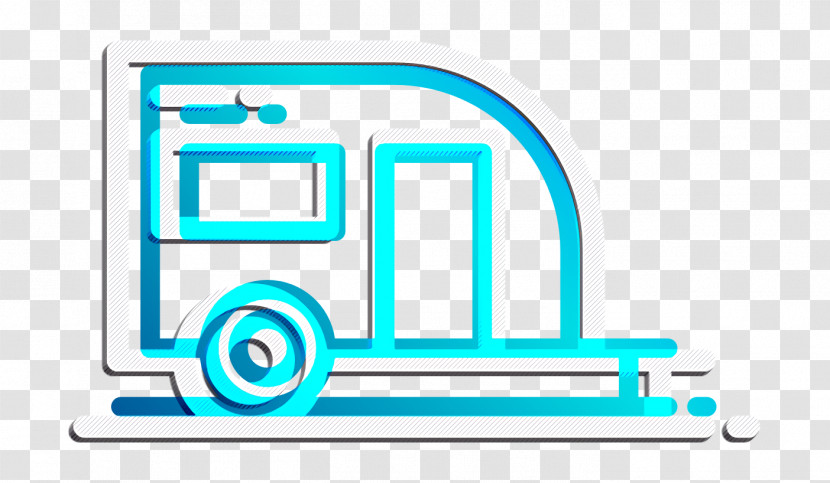 Trailer Icon Camping Outdoor Icon Transparent PNG