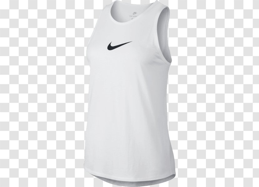 T-shirt Sleeveless Shirt - Nike Swoosh Transparent PNG