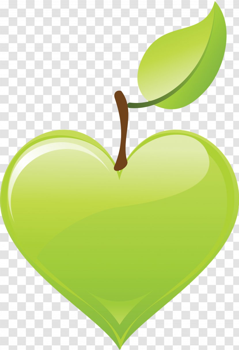 Clip Art Apple Image Heart Love - Malus Transparent PNG