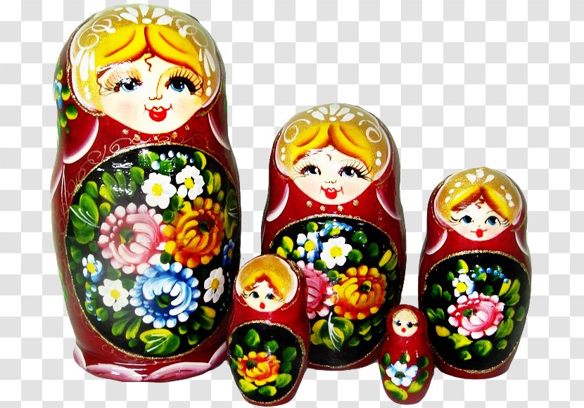 Matryoshka Doll Sergiyev Posad Toy Souvenir Transparent PNG