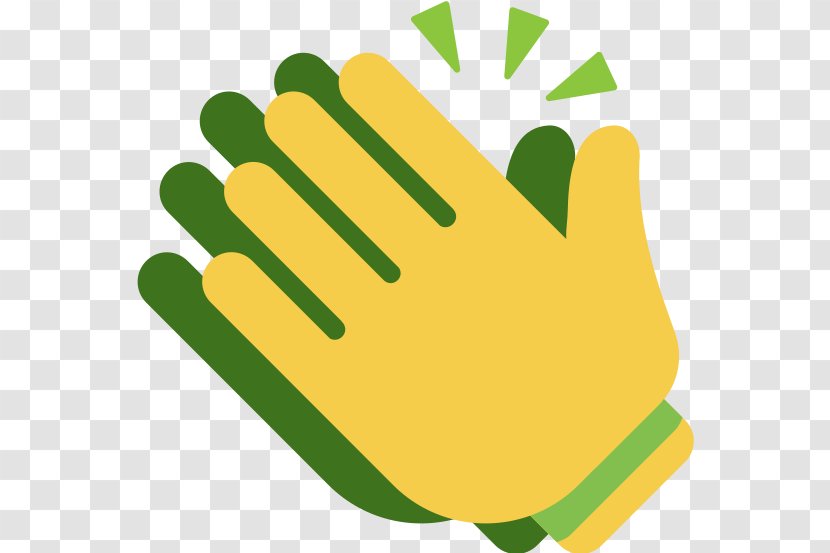 Clapping Emoji - Emoticon - Finger Glove Transparent PNG