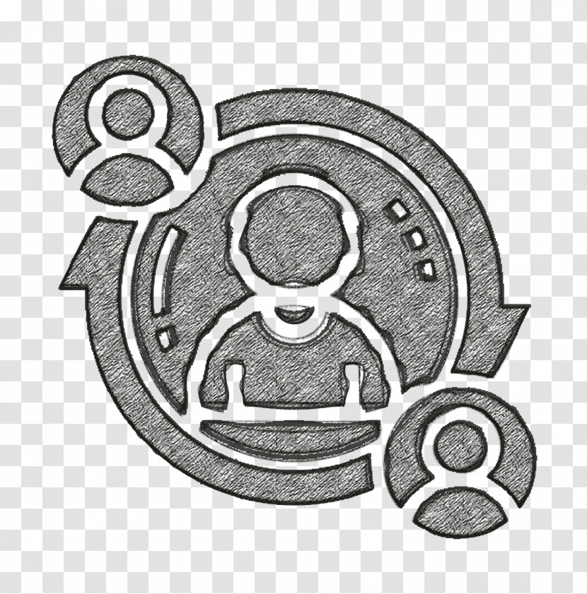 Employee Icon Hire Icon Business Recruitment Icon Transparent PNG