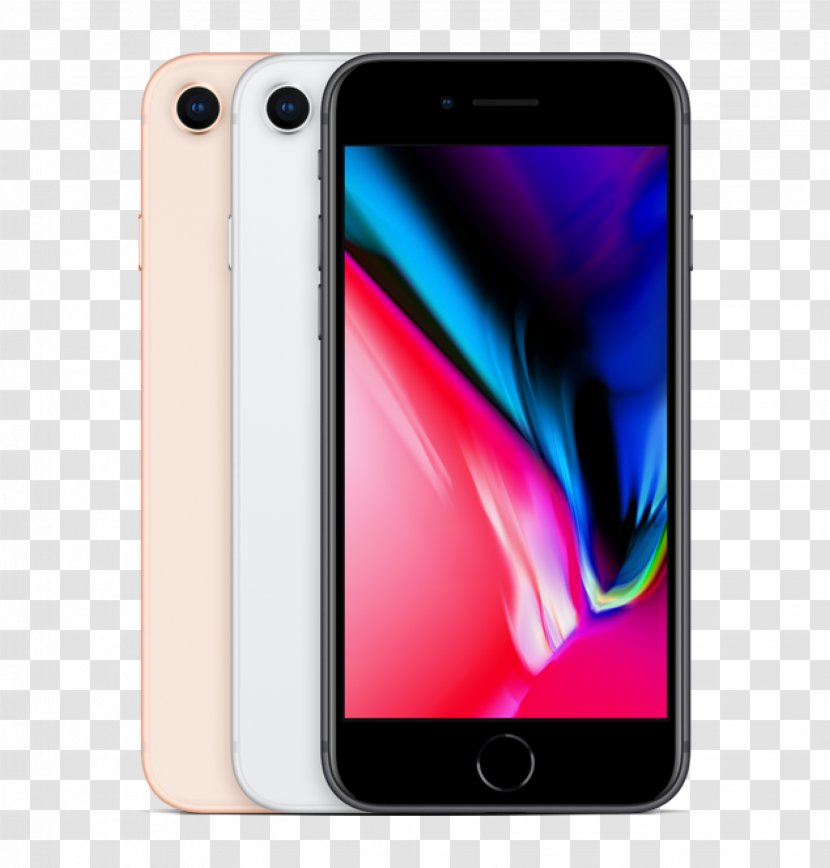 IPhone 8 Plus X 7 6s SE - Telephone - Apple Transparent PNG