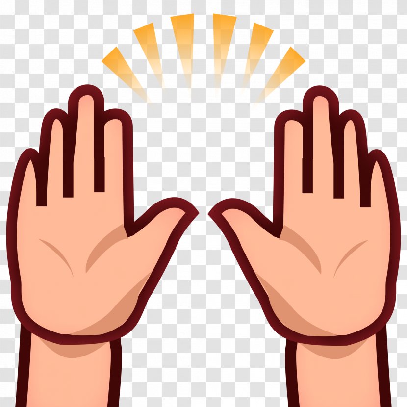Emojipedia Emoticon Clip Art - Sign Language - Open Hands Transparent PNG