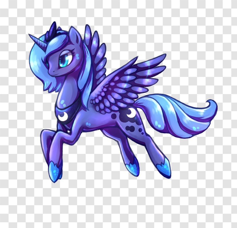 Princess Luna Celestia Rarity DeviantArt Moon - Vertebrate Transparent PNG